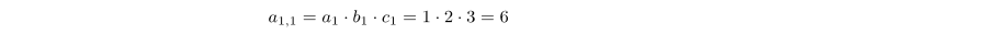 example of a simple calculation